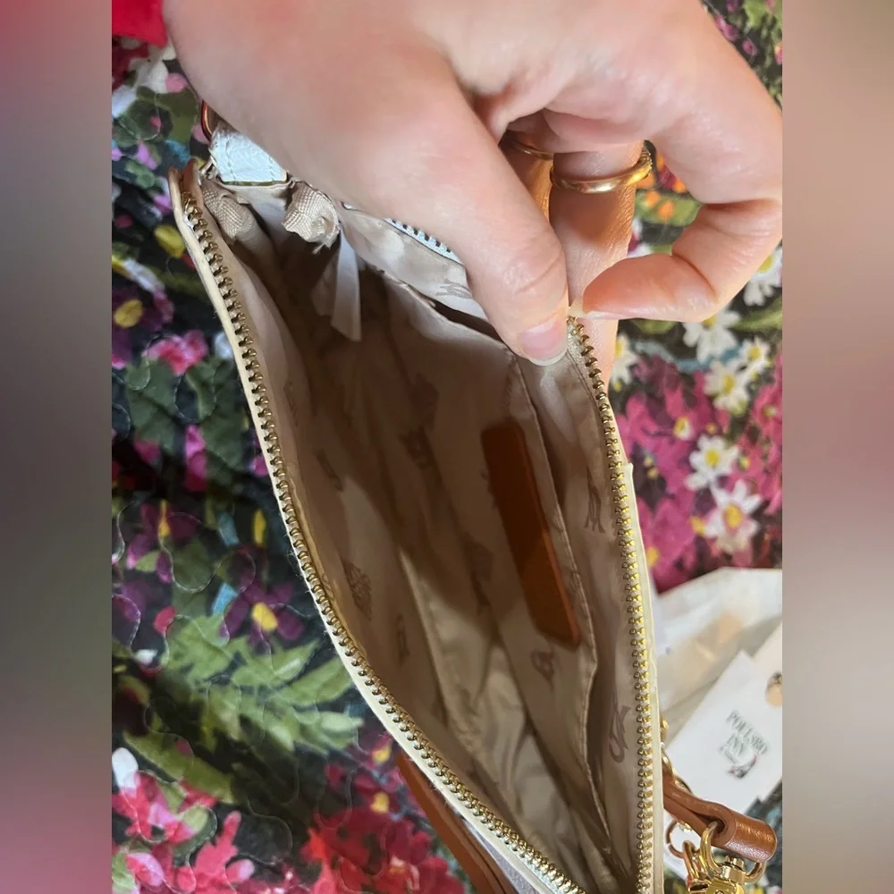 Steve Madden Top Zip Rainbow Logo Chain Women's Small Bag - Picture 8 of 8